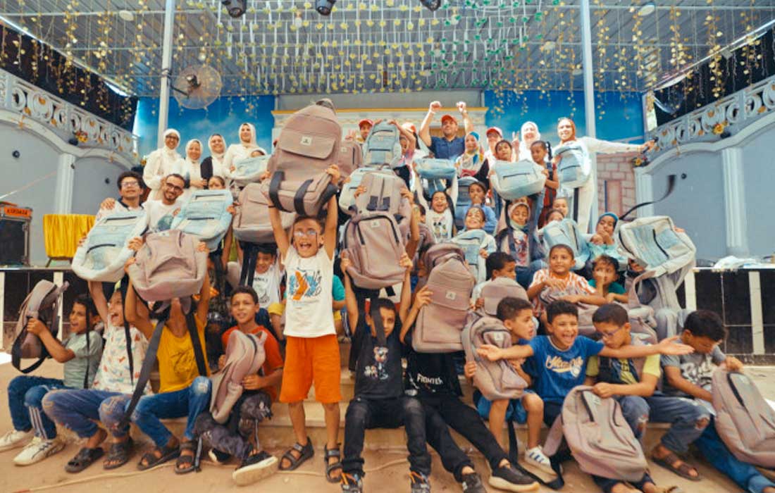 Emirates Aircrafted KIDS donates 800 bags