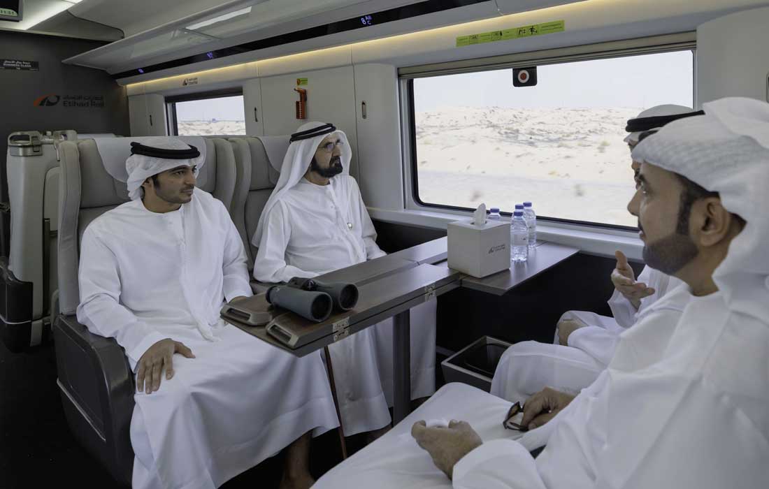 Etihad Rail passenger train launch milestone