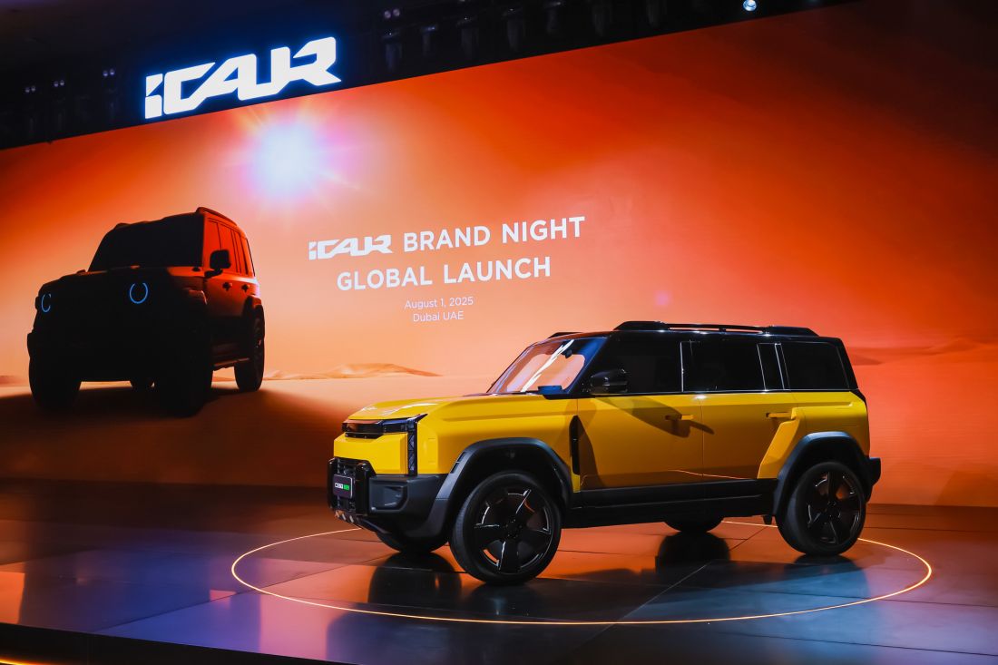 iCAUR brand Dubai launch unveils V27 and 03T SUVs, targeting GCC with bold expansion and hybrid innovation.