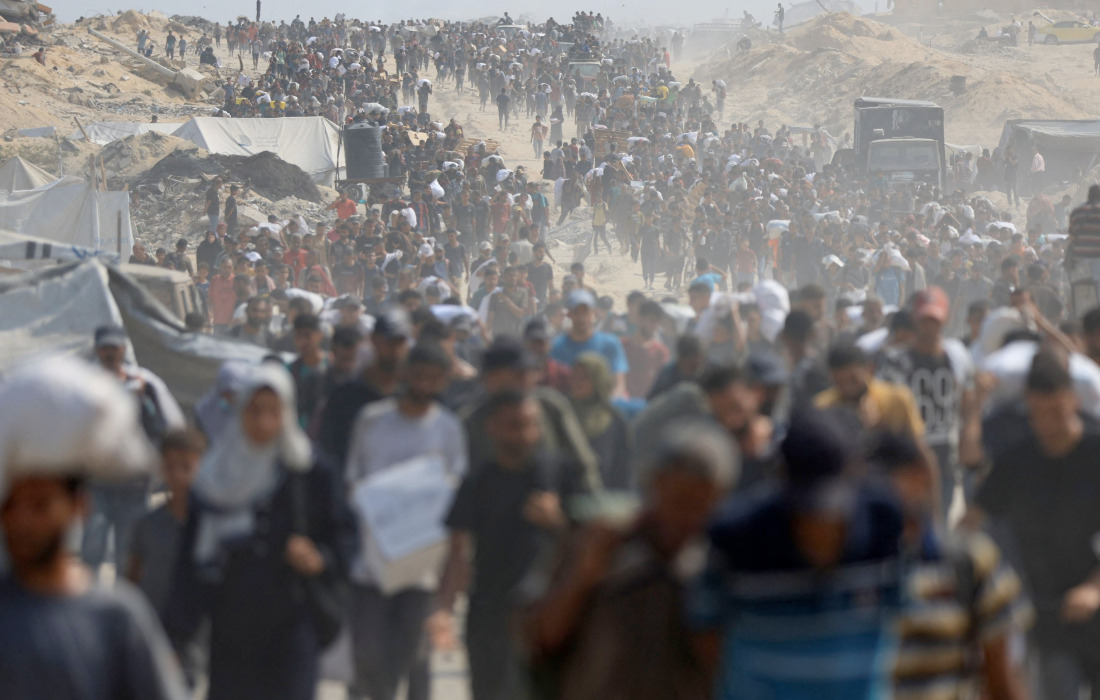 Ten nations reject Gaza military expansion