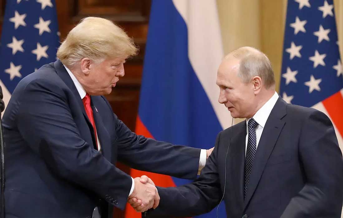 Trump and Putin meet for Ukraine peace deal