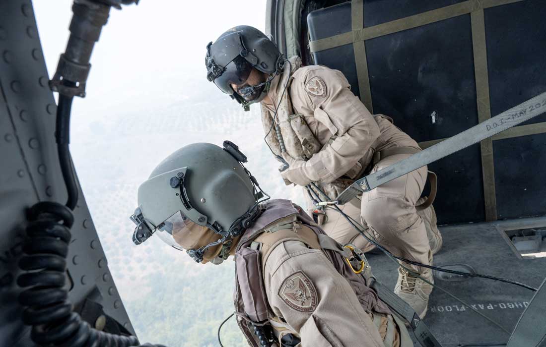 UAE Rescue Team Albania wildfire mission