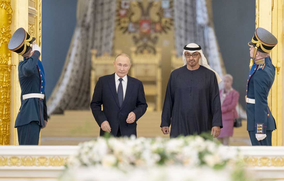 UAE President begins official visit to Russia
