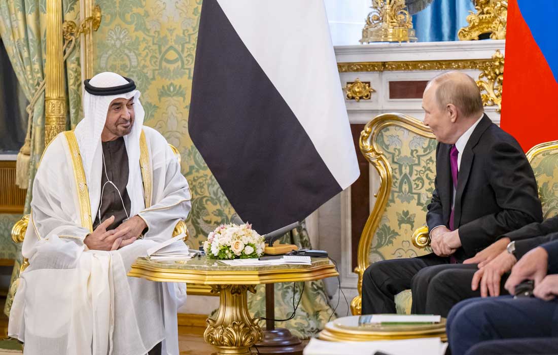 UAE and Russia strengthen strategic partnership