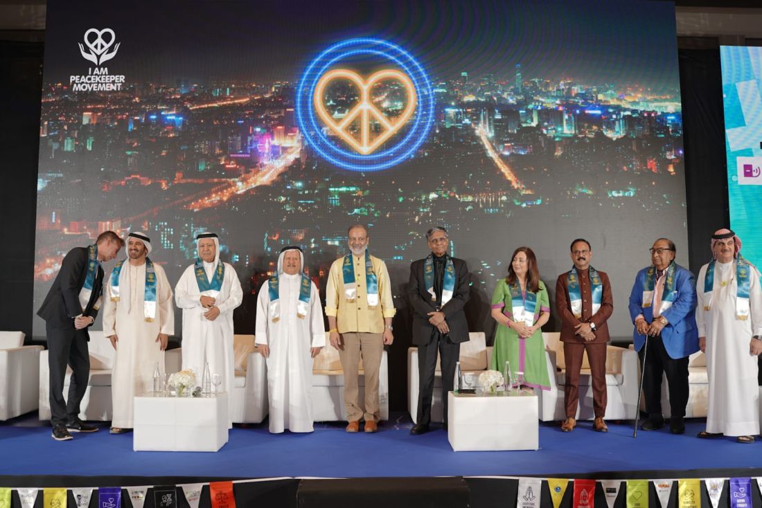 Dubai hosts launch of ‘I Am Peacekeeper’ with Nobel laureates and global leaders