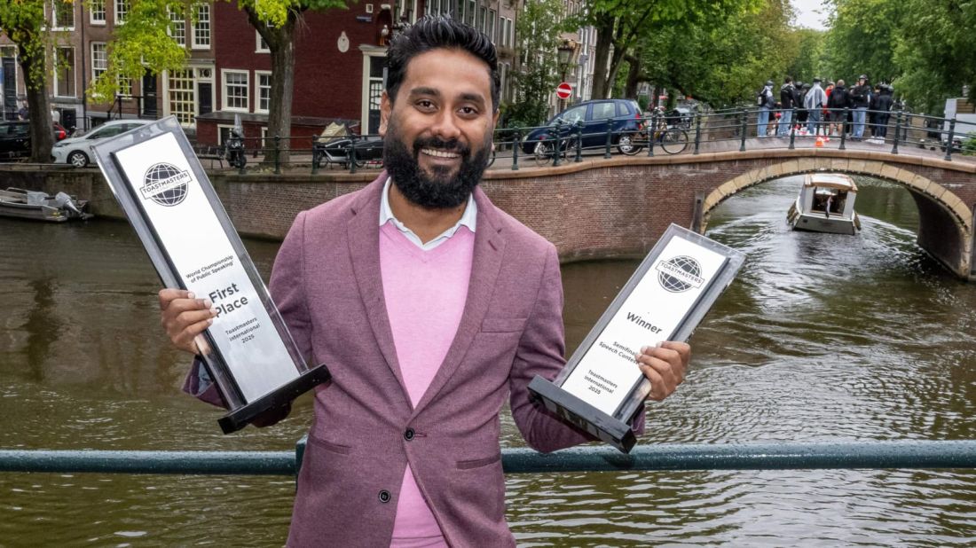 Sabyasachi Sengupta - 2025 World Champion of Public Speaking