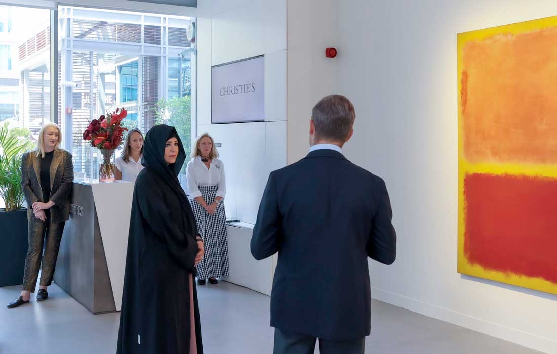 Sheikha Latifa marks 20 years of Christie’s Dubai