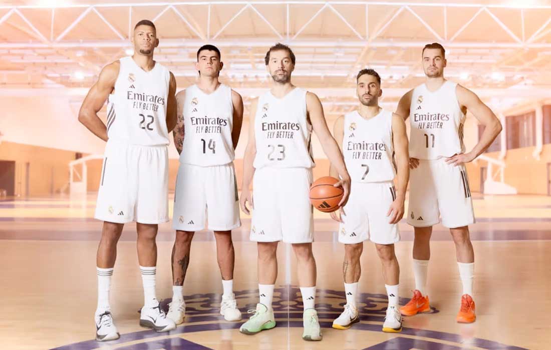 Emirates sponsors Real Madrid Basketball team