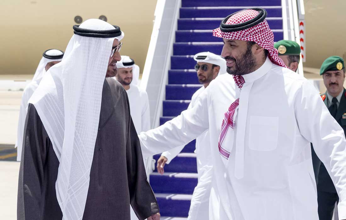 UAE President visits Riyadh, meets Saudi Crown Prince for regional talks