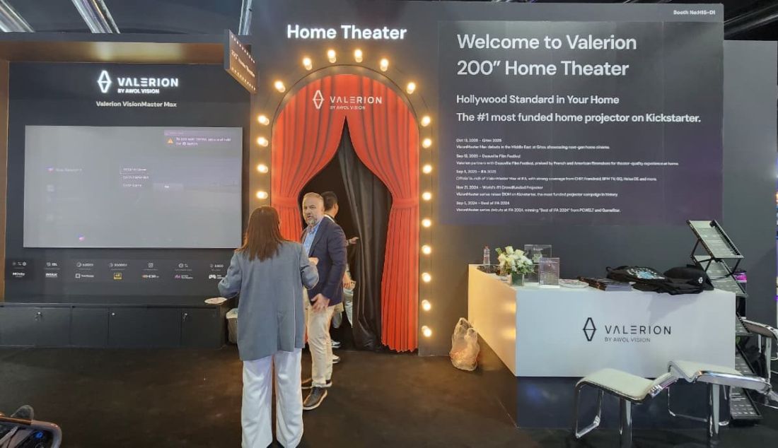 AWOL-Vision debuts at GITEX Global 2025: Sindy Liu on redefining luxury home cinema with AI-powered projectors