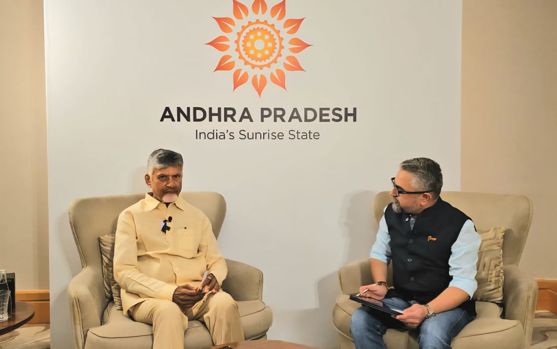 Chandrababu Naidu outlines AP's global ambitions & Bihar Election
