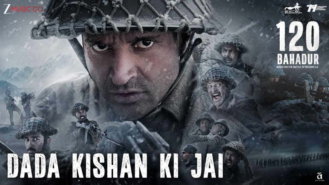Dada Kishan Ki Jai anthem from 120 Bahadur launches with patriotic fervour in Lucknow