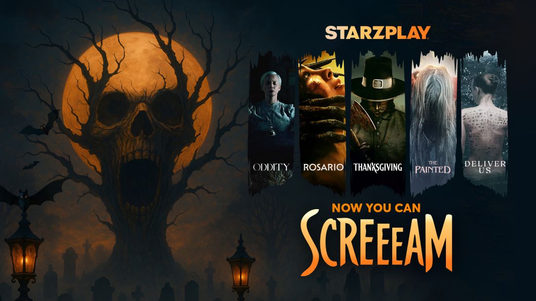 STARZPLAY’s October 2025 horror lineup features four chilling new premieres and cult classics just in time for the Halloween scare season.