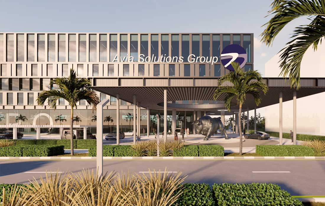 Avia Solutions Group Dubai HQ plan