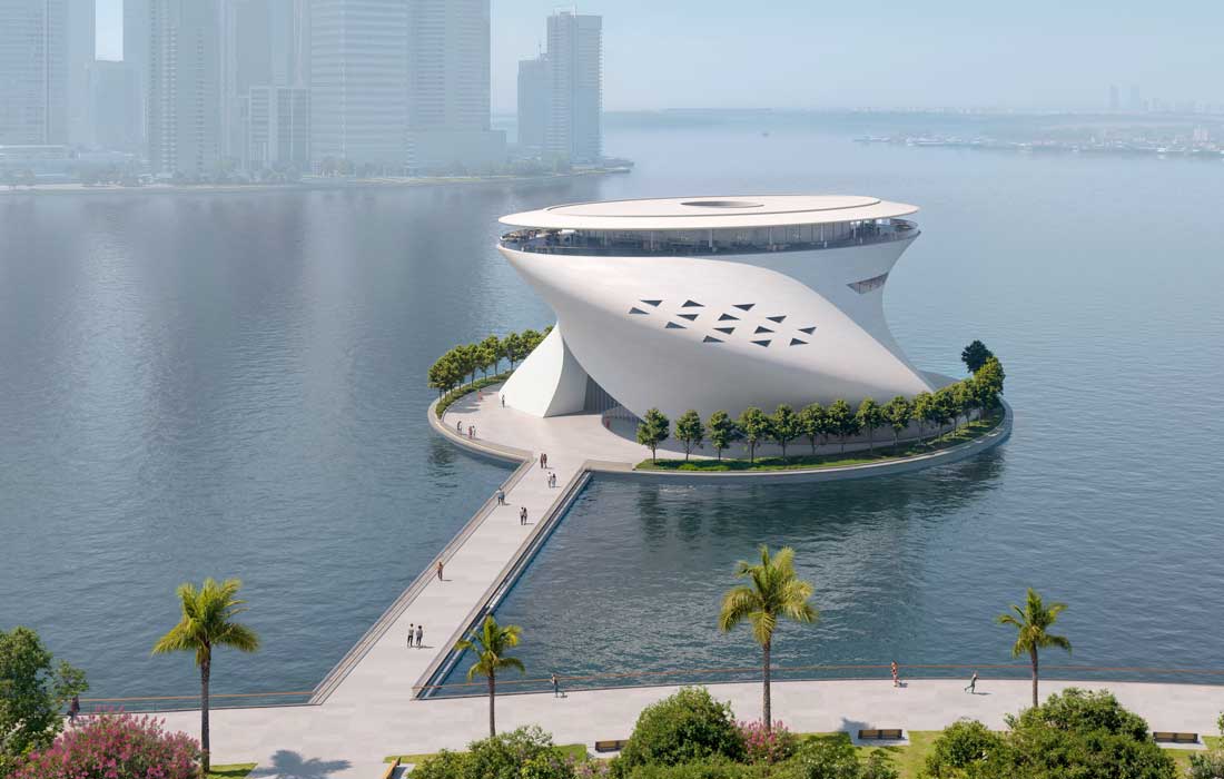 Dubai unveils breathtaking art museum DUMA