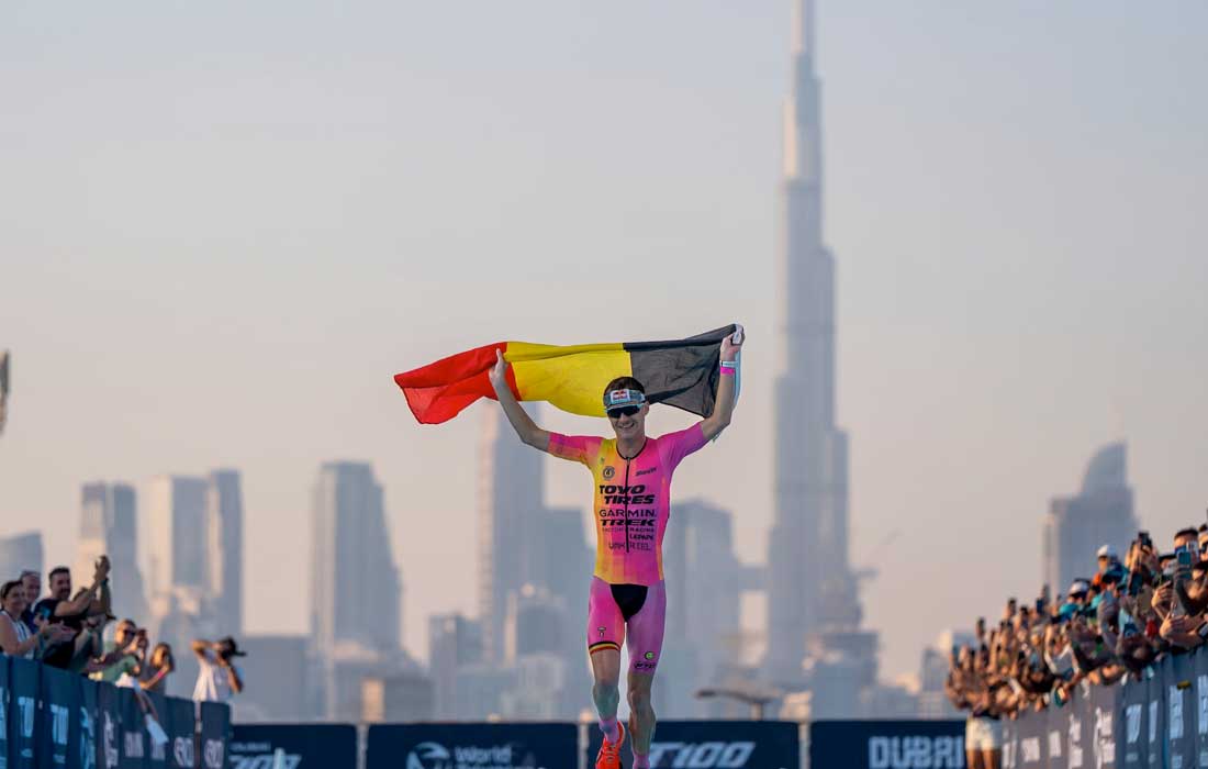 Dubai T100 triathlon 2025 reveals scenic new route