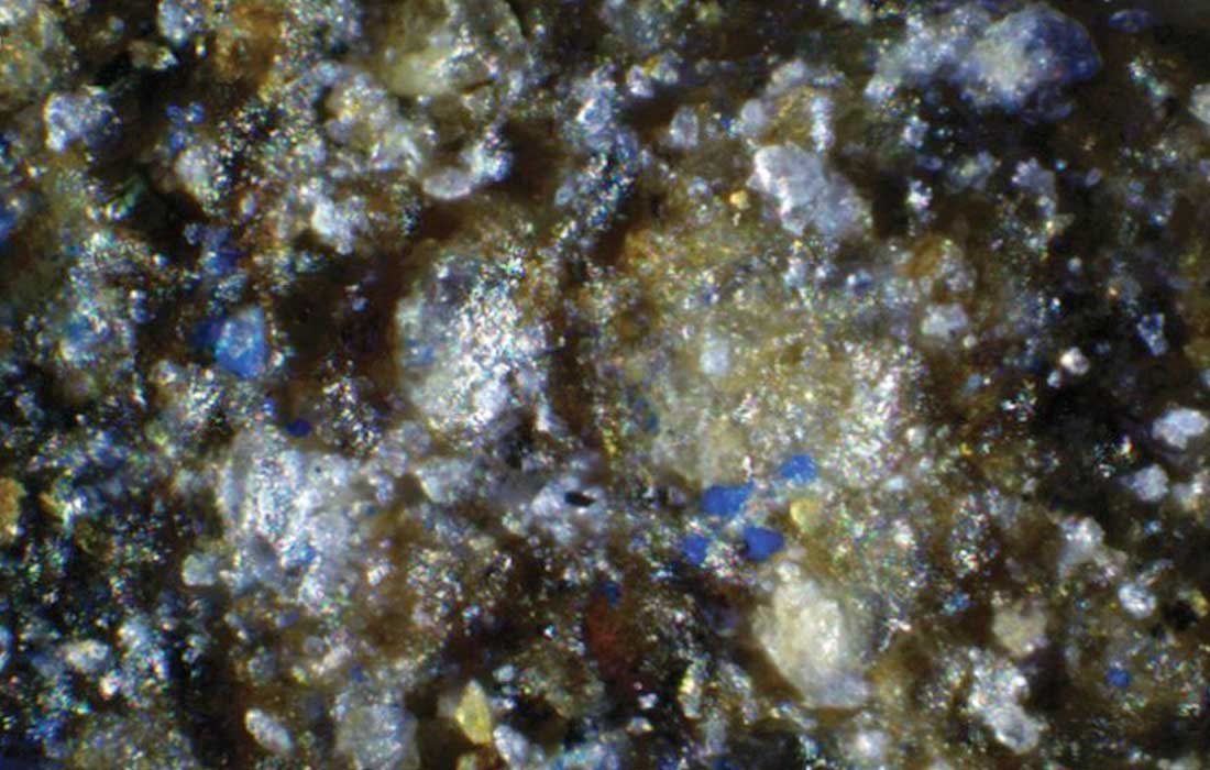 Oldest blue pigment discovery in Europe