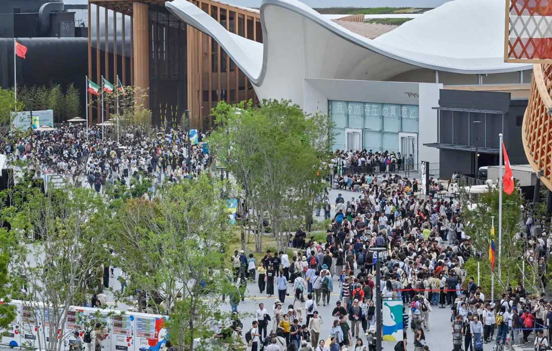 Osaka World Expo attracts record crowd