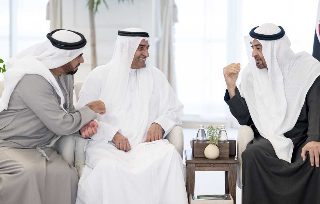 UAE President meets Fujairah Ruler