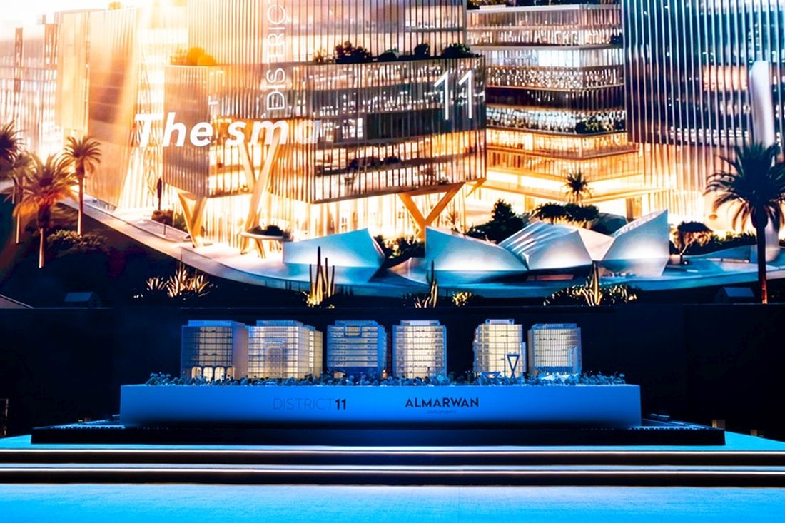 Al Marwan unveils UAE's first AI-designed business complex District 11