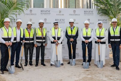 Sankari breaks ground on AED 1B Regent Residences in Marasi Marina